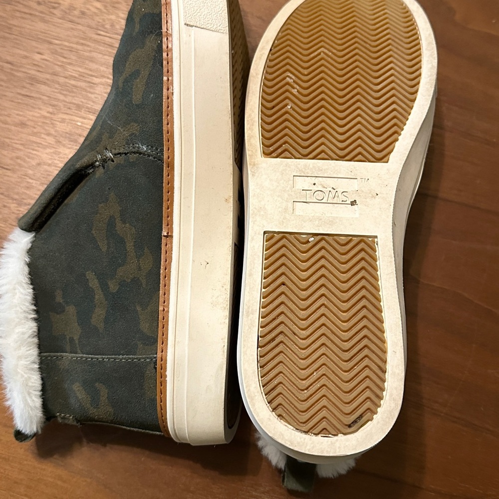Toms Earthwise Classics, Women's Espadrilles in Forest Camo Suede